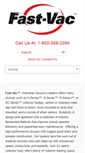 Mobile Screenshot of fast-vac.com